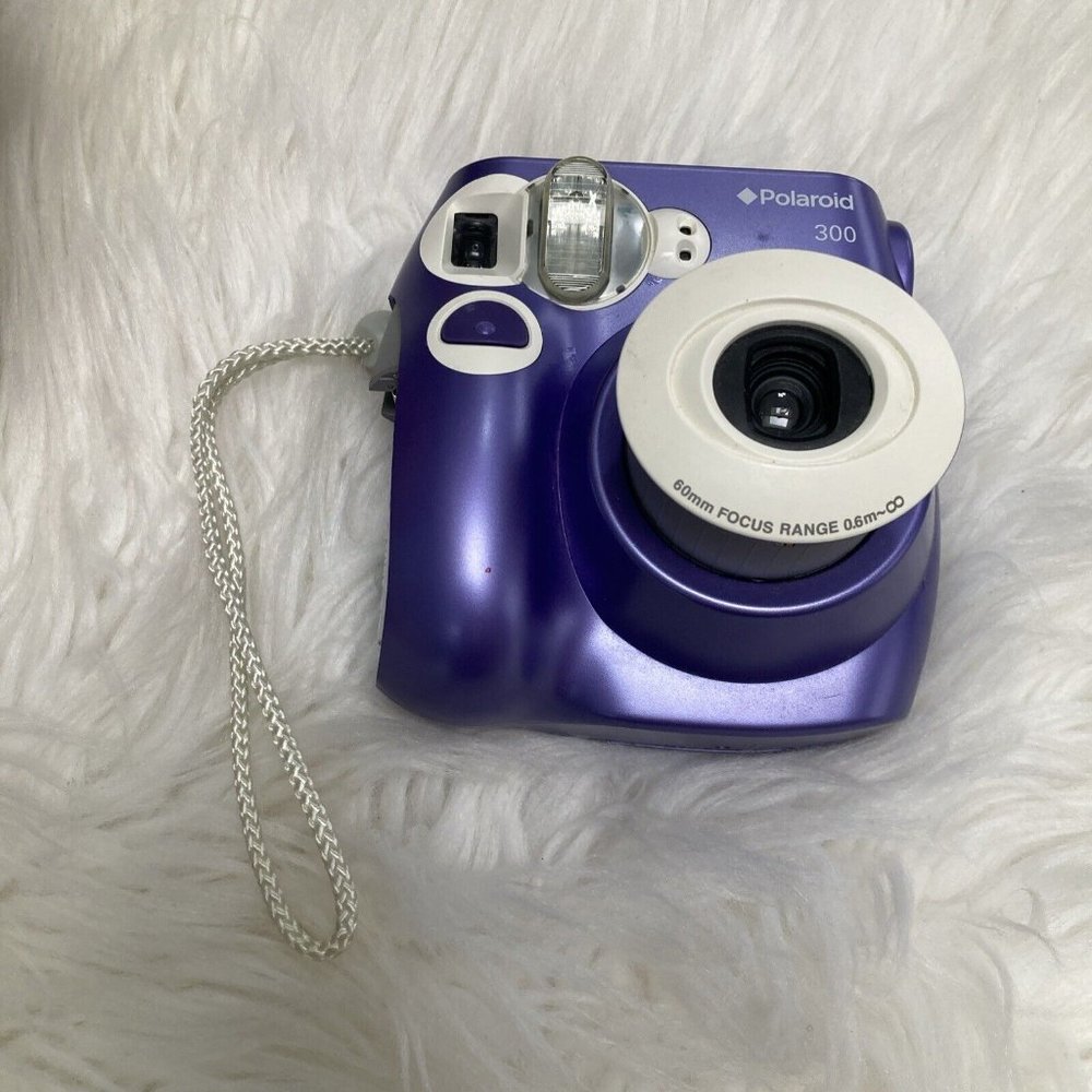 Polaroid 300 Instant Camera (Working But Untested With Film)  No Battery Cover!